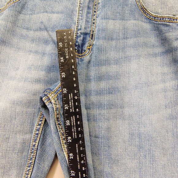 Wrangler Retro Slim Straight Western Blue Denim Jeans Men's 36x32 NWT - Picture 5 of 9